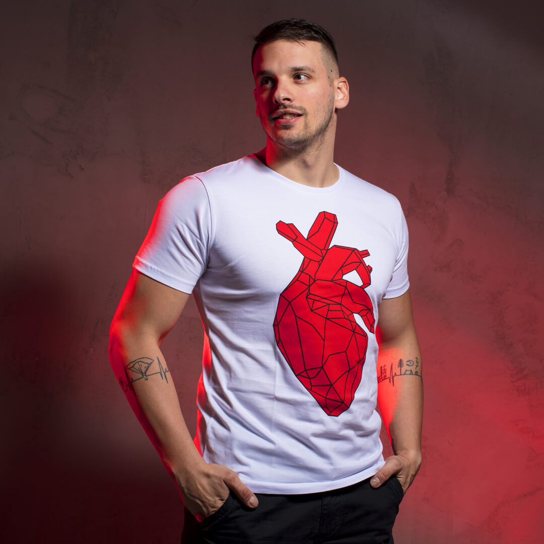 JM CLASSIC RED HEART T M