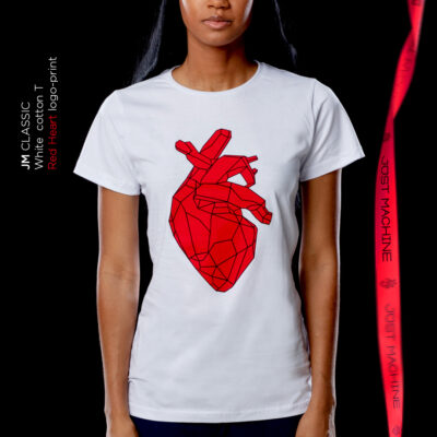 JM CLASSIC RED HEART T W