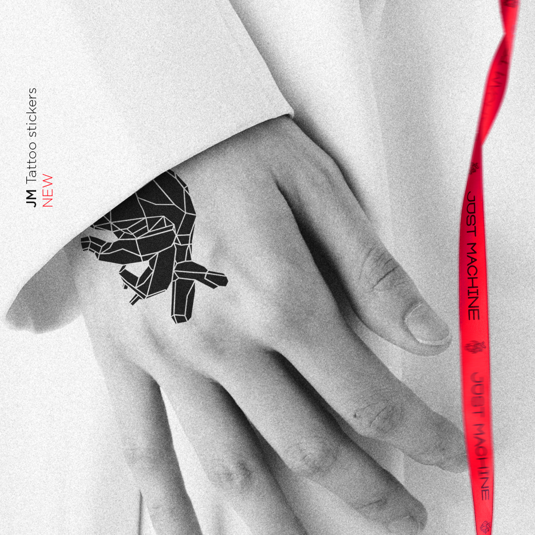 JM Tattoo Sticker 🖤