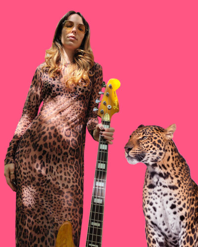 Maxi Mesh Dress // LEOPARD