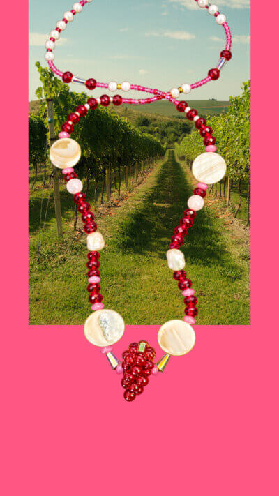 WINE NOT? Necklace 🍷🍇