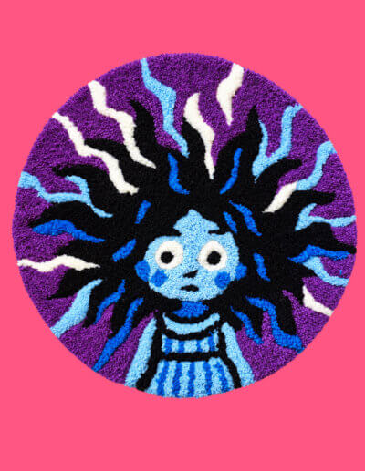 Electric Ema Decorative Rug